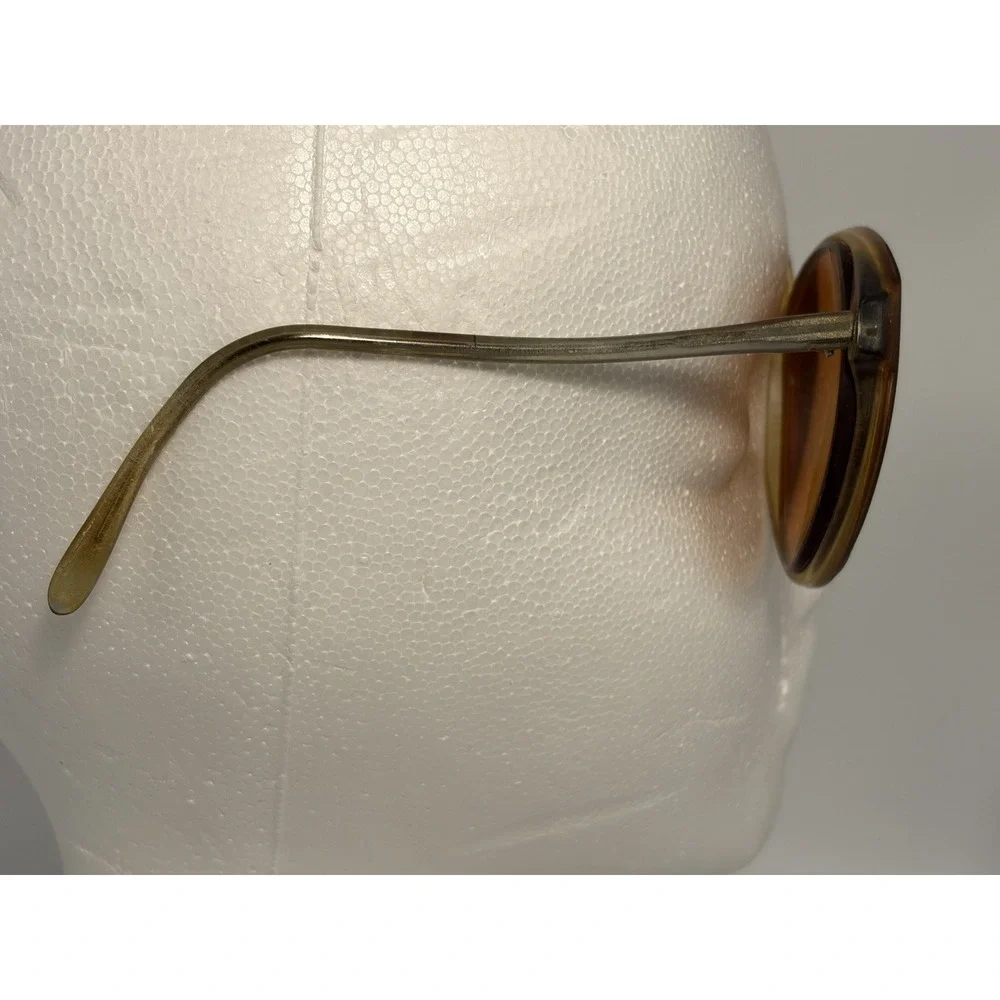 Rodenstock Denise Opal 135/Vtg Eyeglass Frames Only/Yellow/Hollywood/Retro/READ~